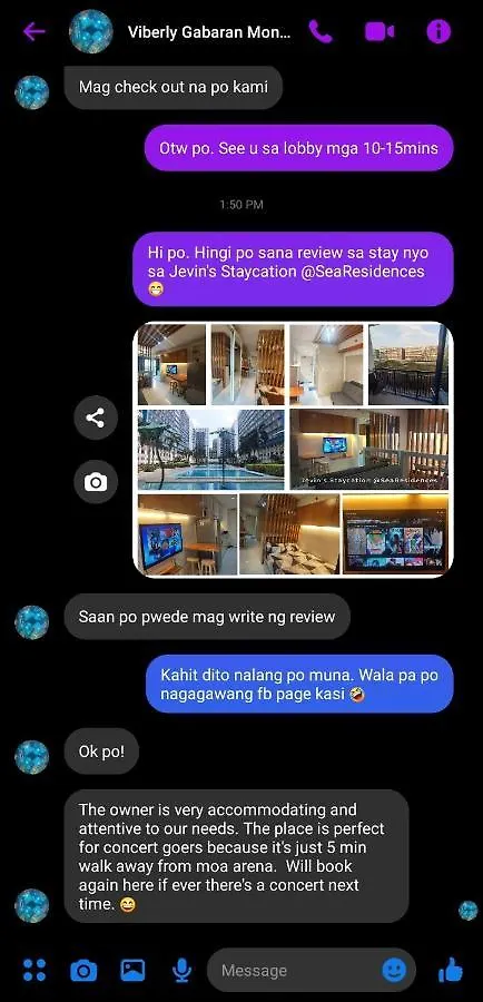 Apartment Sea Residences 5Mins Walk To Sm Moa, Arena, Smx, 55