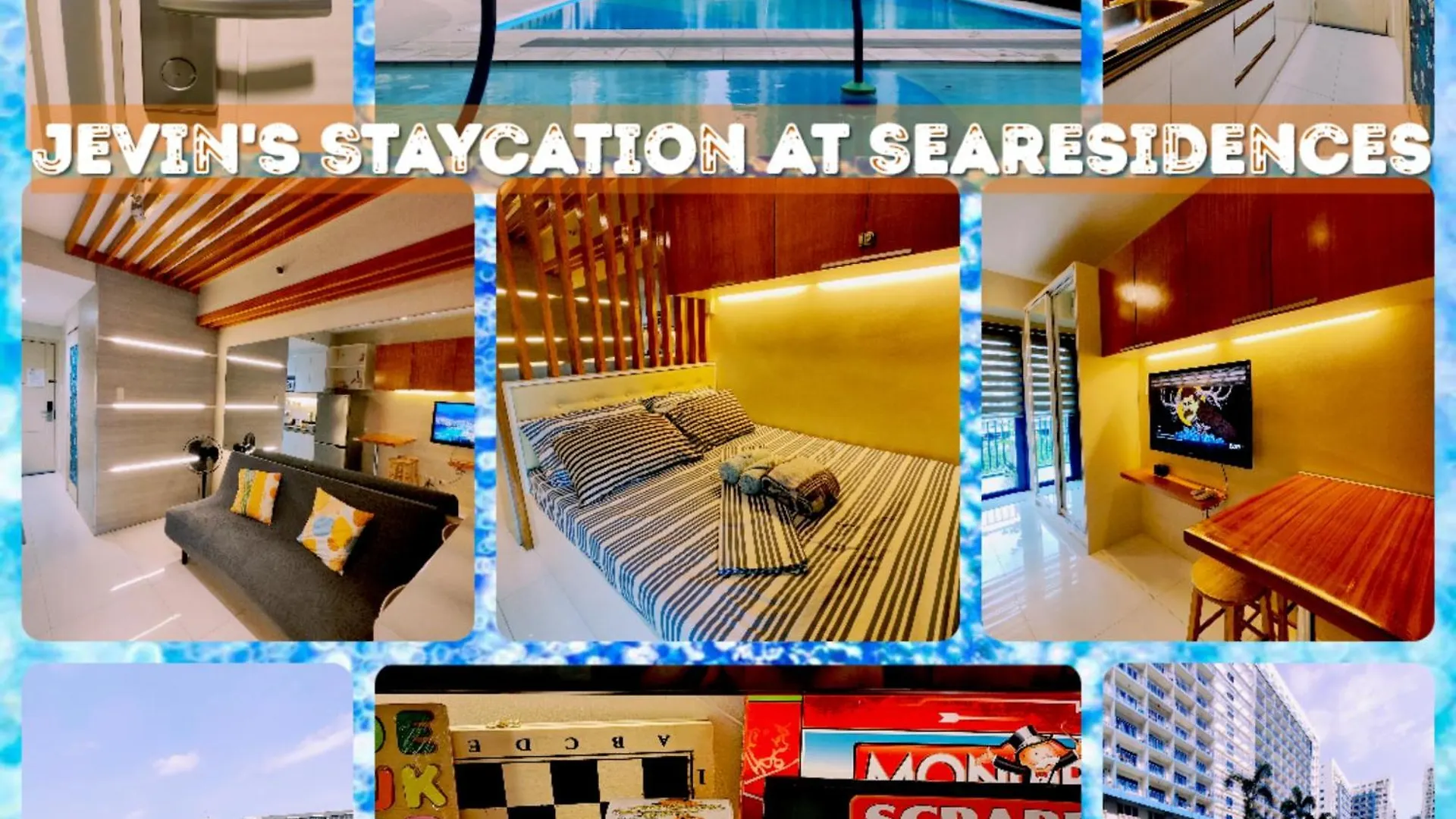 Sea Residences 5Mins Walk To Sm Moa, Arena, Smx, 55\